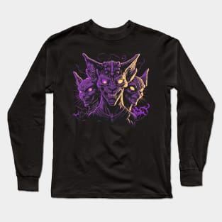 Demon cats Long Sleeve T-Shirt